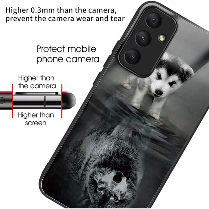 Futerały Samsung Galaxy A55 5g Etui Na Telefon Szkło Hartowane Dla Szczeniąt