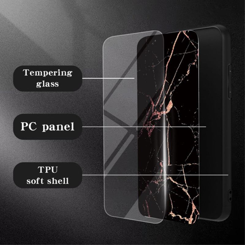 Futerały Samsung Galaxy A55 5g Etui Na Telefon Szkło Hartowane Ze Wzorem Marmuru