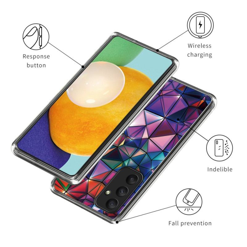 Futerały Samsung Galaxy A55 5g Etui Na Telefon Trójkąty