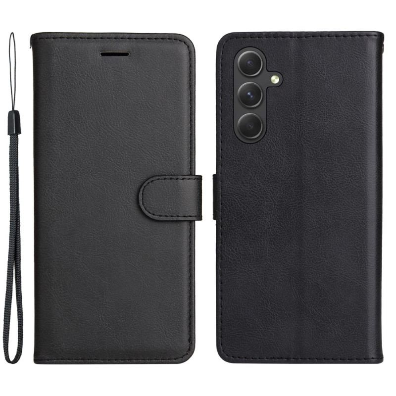 Pokrowce Samsung Galaxy A55 5g Gładki Z Paskiem
