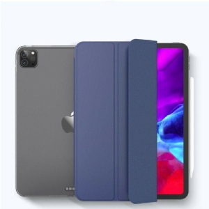 Etui Na Telefon do iPad Pro 12.9" (2022) Sztuczna Skóra I Przezroczysta