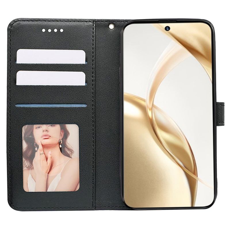 Etui Folio Do Honor 200 Pro Fryz W Kształcie Kostki Z Paskiem
