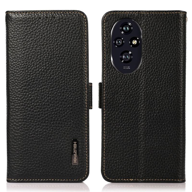 Etui Folio Do Honor 200 Pro Skórzana Blokada Rfid Khazneh