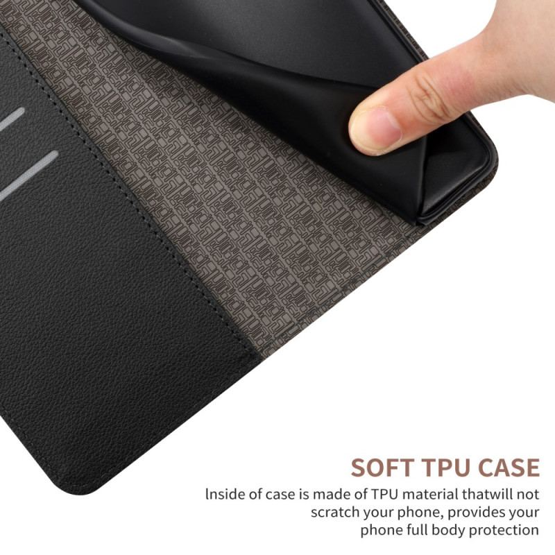 Etui Folio Do Honor 200 Pro Wzór Paska Diamentowego