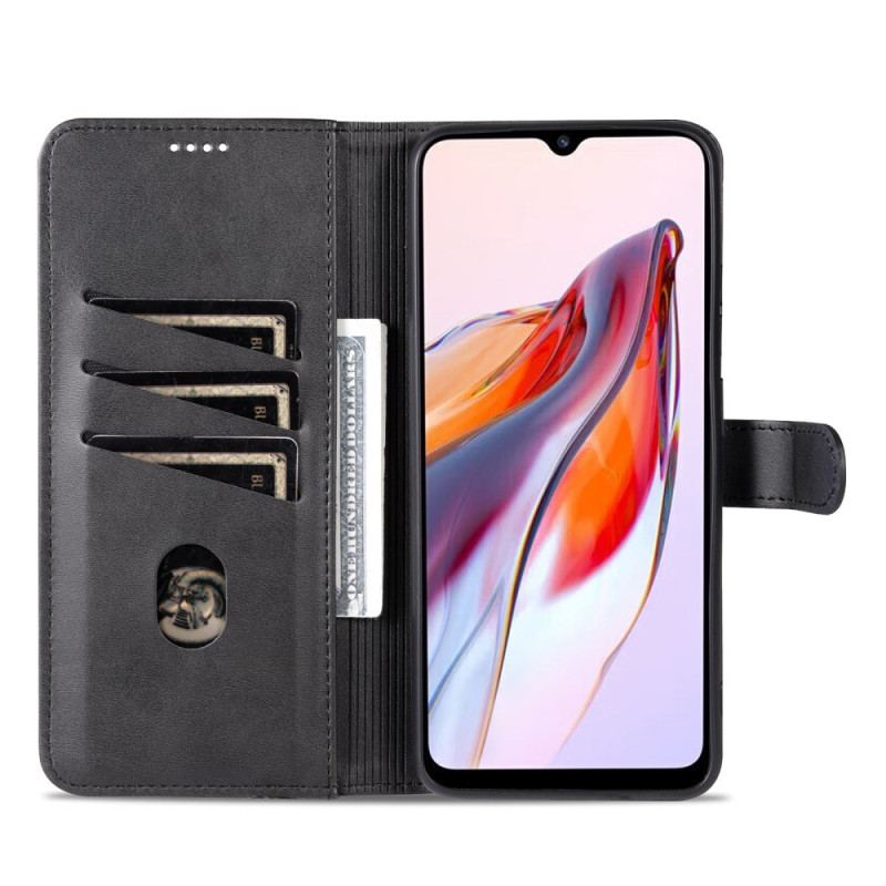 Etui Folio Do Xiaomi Redmi Note 13 5g Efekt Skóry Azns