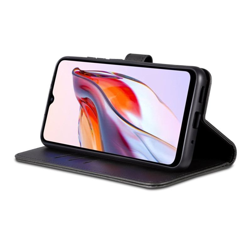 Etui Folio Do Xiaomi Redmi Note 13 5g Efekt Skóry Azns