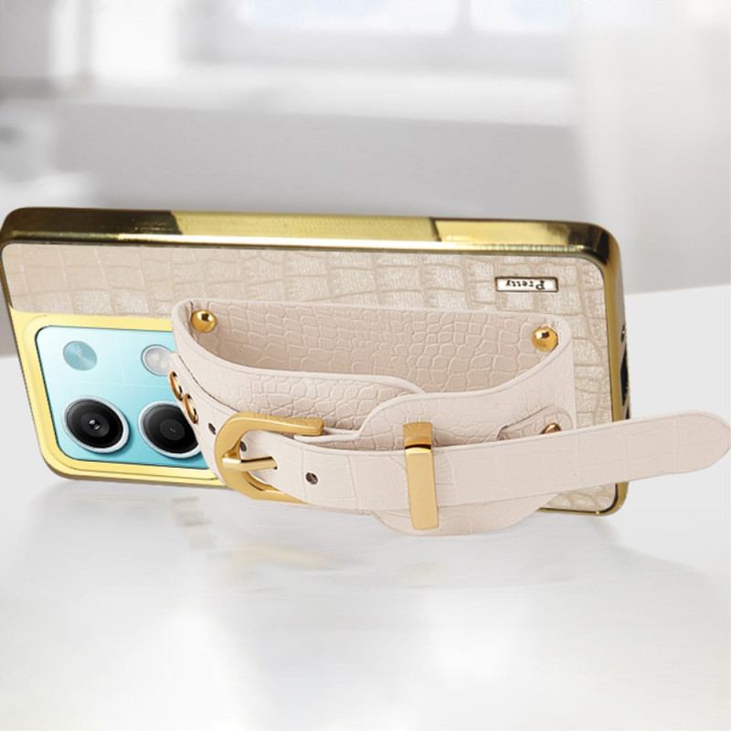 Etui Xiaomi Redmi Note 13 5g Projekt Bransoletki I Tekstura Krokodyla Etui Ochronne