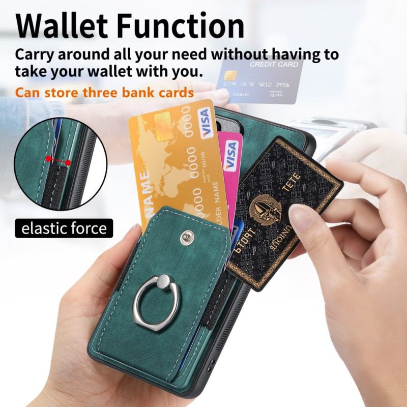 Etui Xiaomi Redmi Note 13 5g Uchwyt Na Kartę I Obrotowy Pierścień Etui Ochronne