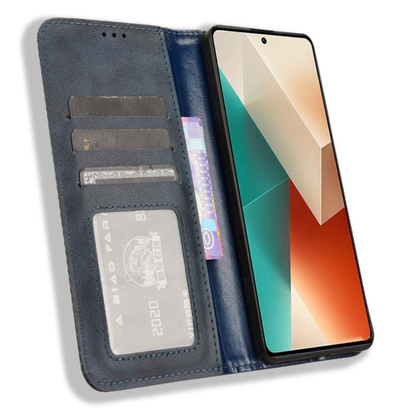 Flip Kotelot Xiaomi Redmi Note 13 5g Vintage
