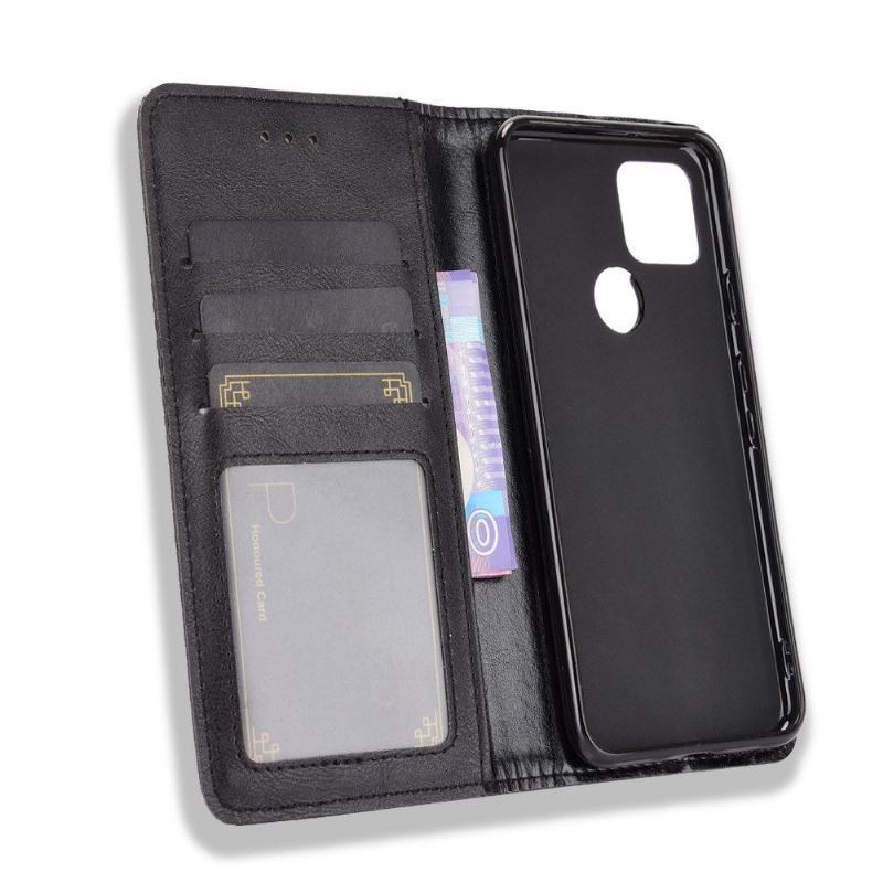 Etui Folio do Google Pixel 5 Cirénius Style Skóra