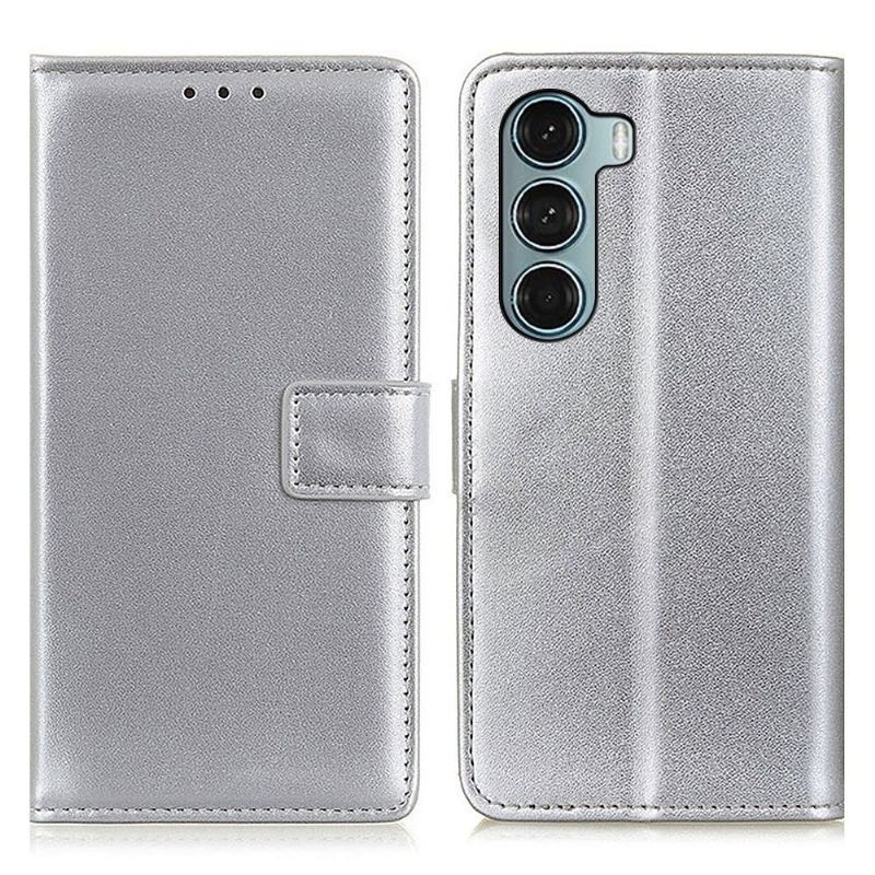 Skórzany Futerał do Motorola Moto G200 5G Basic Sztuczna Skóra