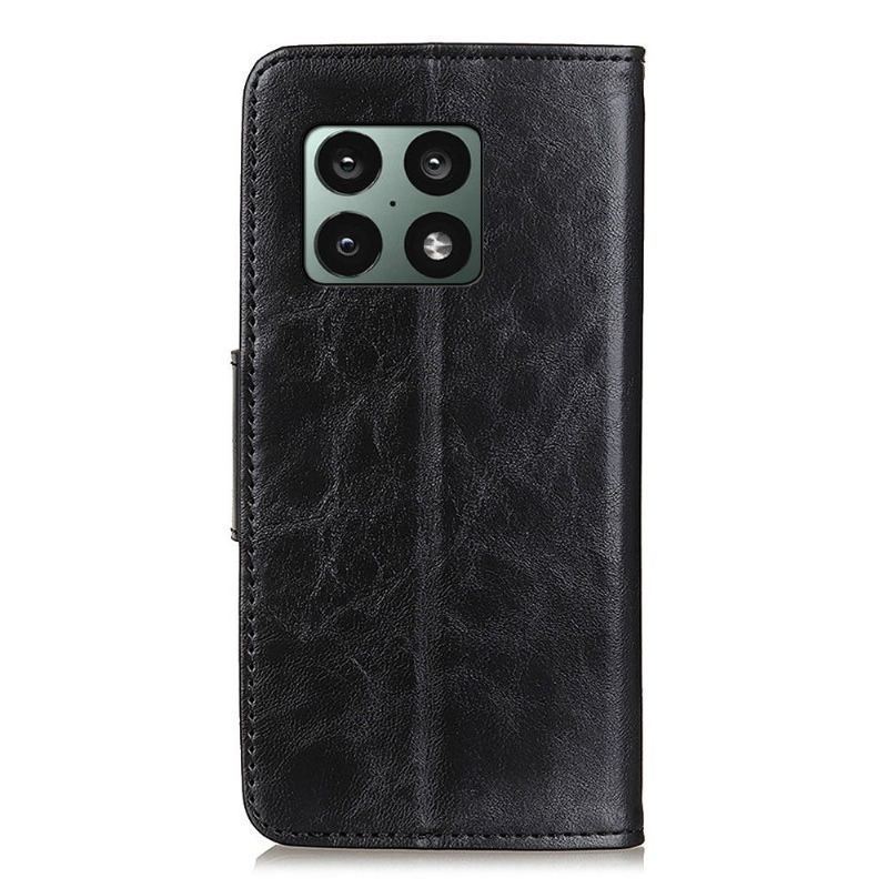 Etui do OnePlus 10 Pro Anti-fall Edouard Classic Faux Leather