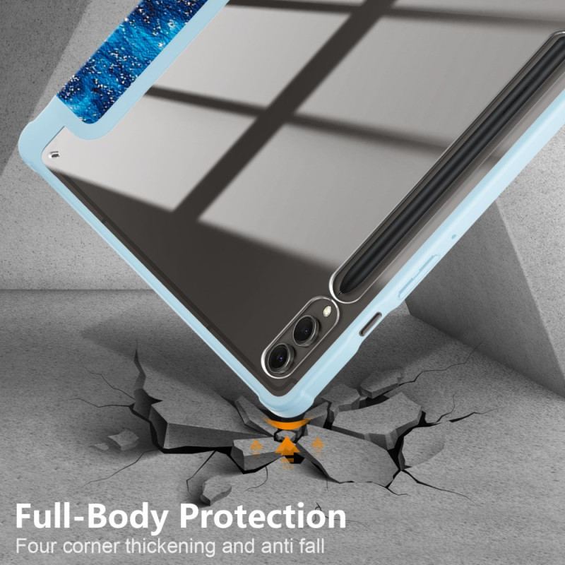 Samsung Galaxy Tab S9 Plus Przezroczysta Fala Zwrotna