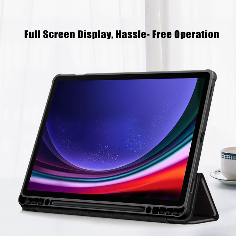 Samsung Galaxy Tab S9 Plus Przezroczysty Tył Nie Dotykaj Mnie