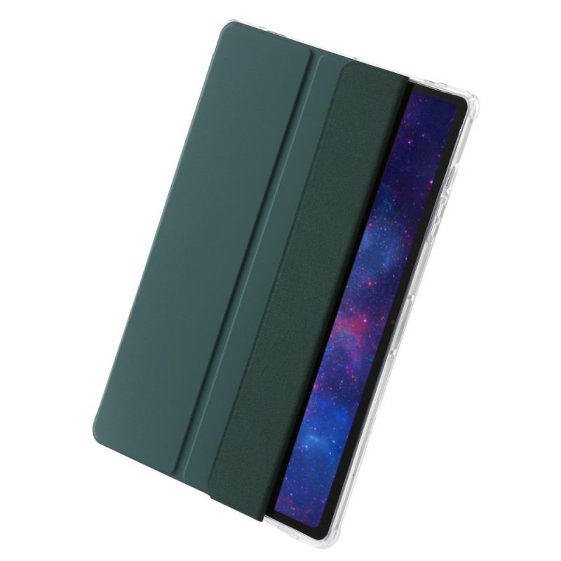 Samsung Galaxy Tab S9 Plus Przezroczysty Tył Składany Na Trzy CZęści