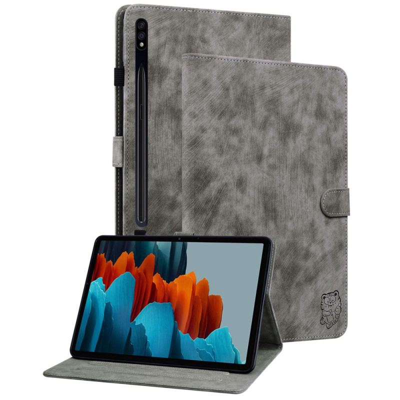 Etui Folio Samsung Galaxy Tab S9 Wzór Tygrysa