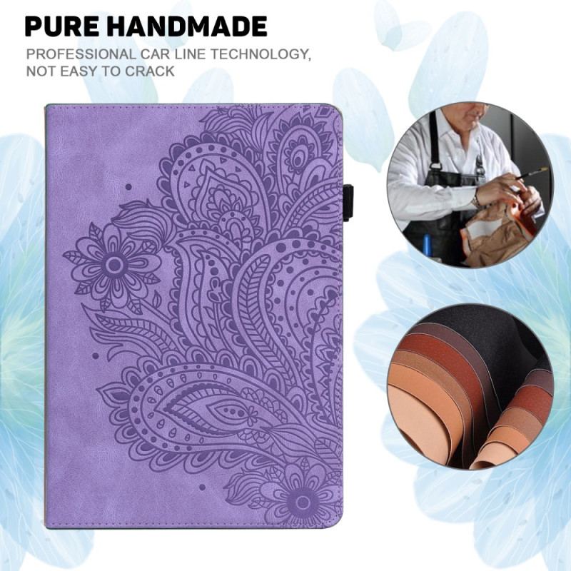 Etui Samsung Galaxy Tab S9 Kwiatowy Wzór Etui Ochronne