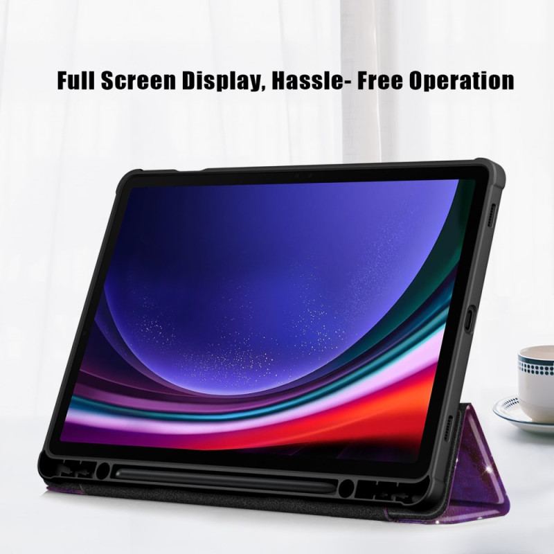 Samsung Galaxy Tab S9 Przezroczysty Uchwyt Na Rysik Galaxy Z Tyłu
