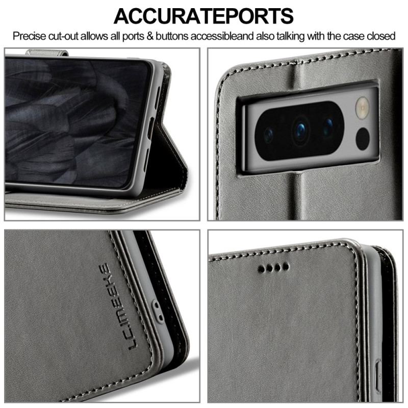 Etui Folio Do Google Pixel 8 Pro Styl Skórzany C.imeeke