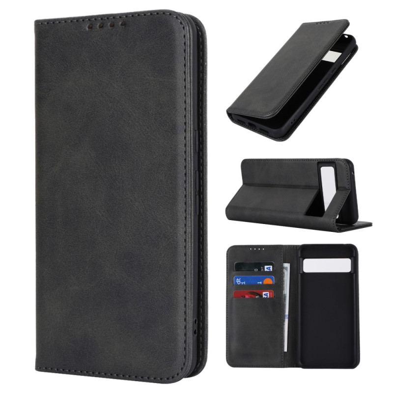 Flip Kotelot Google Pixel 8 Pro Stylowa Sztuczna Skóra Etui Ochronne