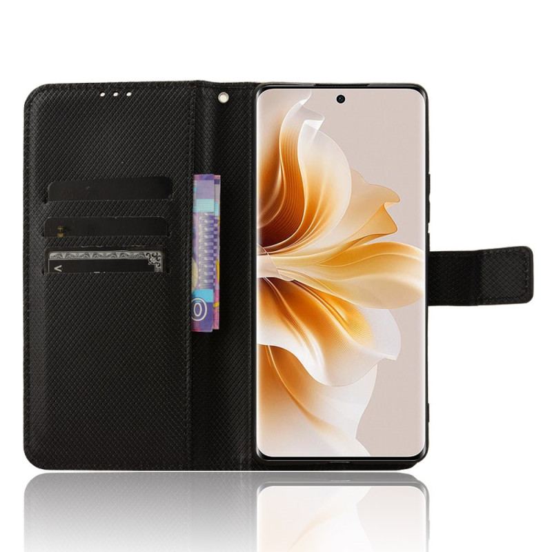 Etui Folio Do Oppo Reno 11 Pro 5g Punkty Za Pasek