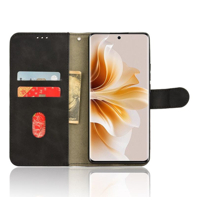 Etui Folio Oppo Reno 11 Pro 5g Klasyczny Zamszowy Styl