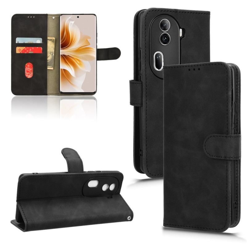 Etui Folio Oppo Reno 11 Pro 5g Klasyczny Zamszowy Styl