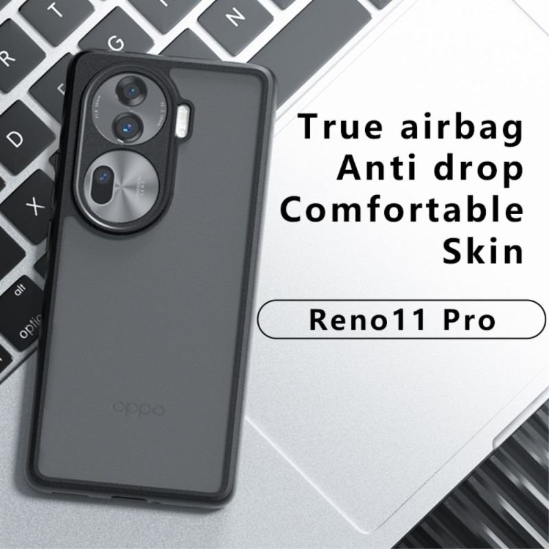 Etui Oppo Reno 11 Pro 5g CZarny Przezroczysty