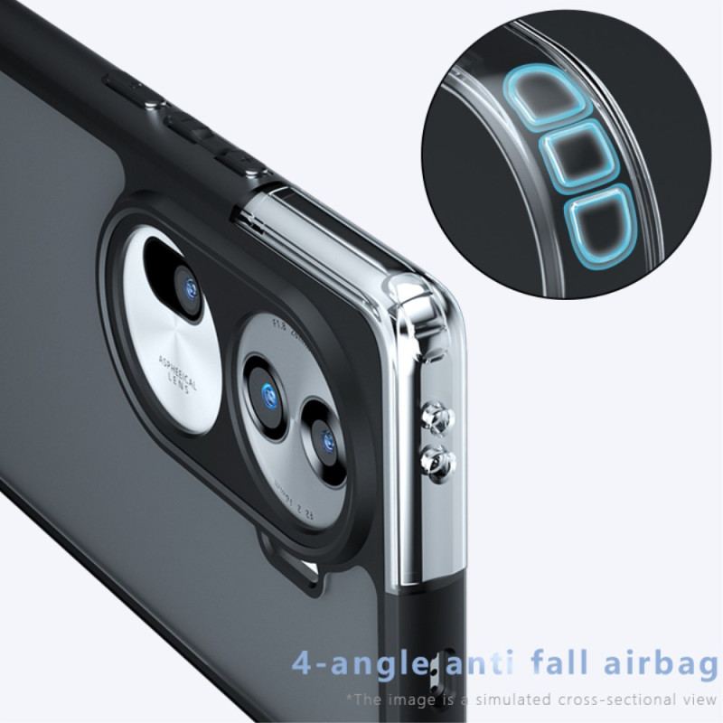 Etui Oppo Reno 11 Pro 5g CZarny Przezroczysty