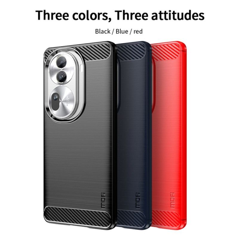 Etui Oppo Reno 11 Pro 5g Szczotkowane Włókno Węglowe Mofi