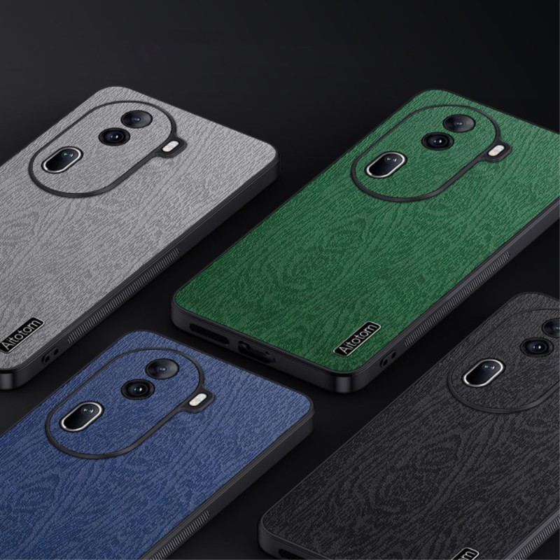 Etui Oppo Reno 11 Pro 5g Sztuczna Skóra Z Efektem Drewna
