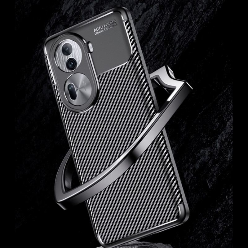 Etui Oppo Reno 11 Pro 5g Tekstura Włókna Węglowego Etui Ochronne