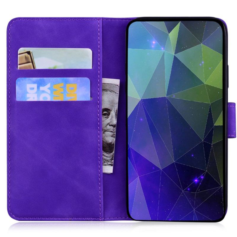 Skórzany Futerał Oppo Reno 11 Pro 5g Etui Na Telefon Efekt Luksusowej Skóry
