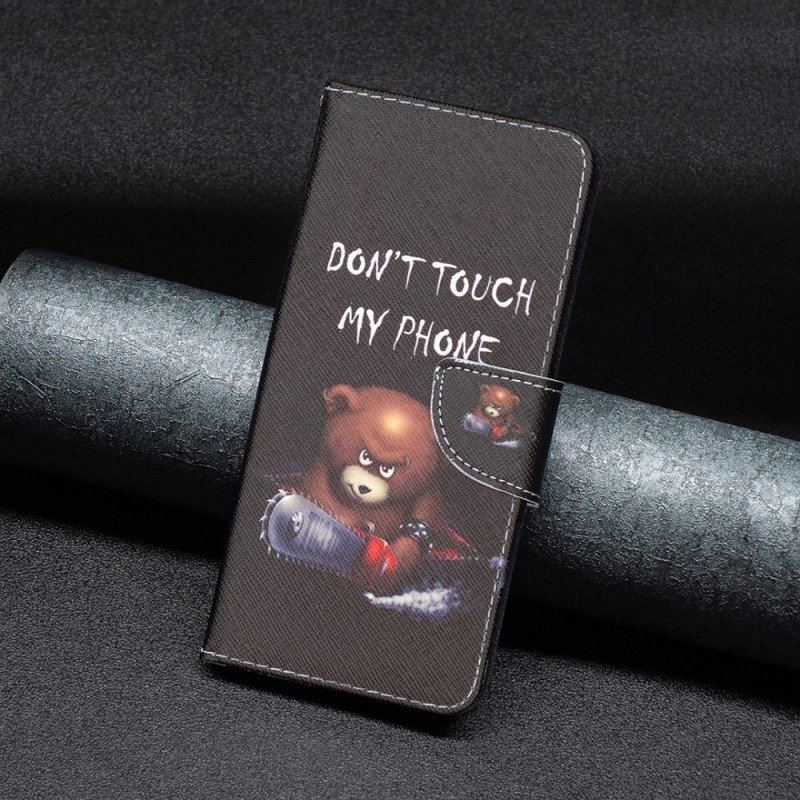 Etui Folio do Xiaomi 13 Pro Niebezpieczny Niedźwiedź