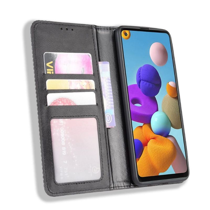 Etui do Samsung Galaxy A21s Cirénius Style Skóra