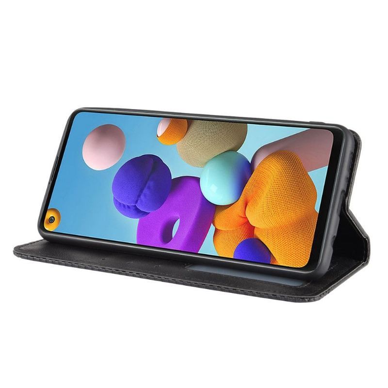 Etui do Samsung Galaxy A21s Cirénius Style Skóra