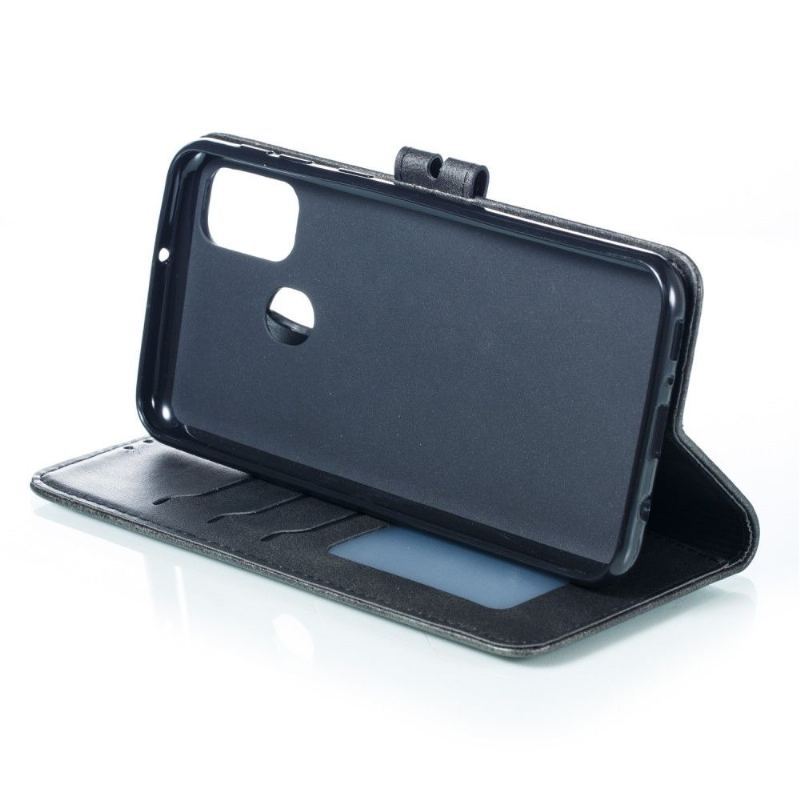 Etui Folio do Samsung Galaxy A21s Kociak Ze Skóry