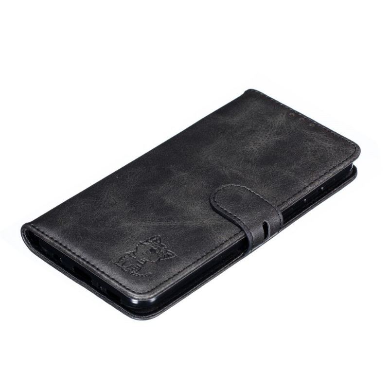Etui Folio do Samsung Galaxy A21s Kociak Ze Skóry