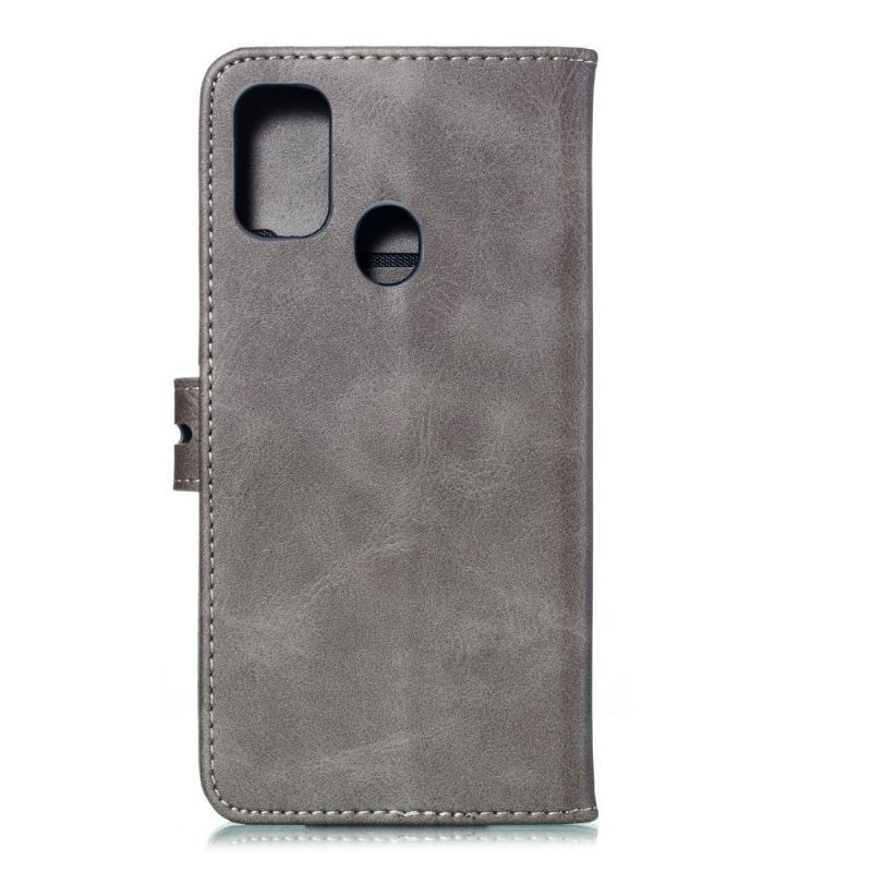 Etui Folio do Samsung Galaxy A21s Kociak Ze Skóry