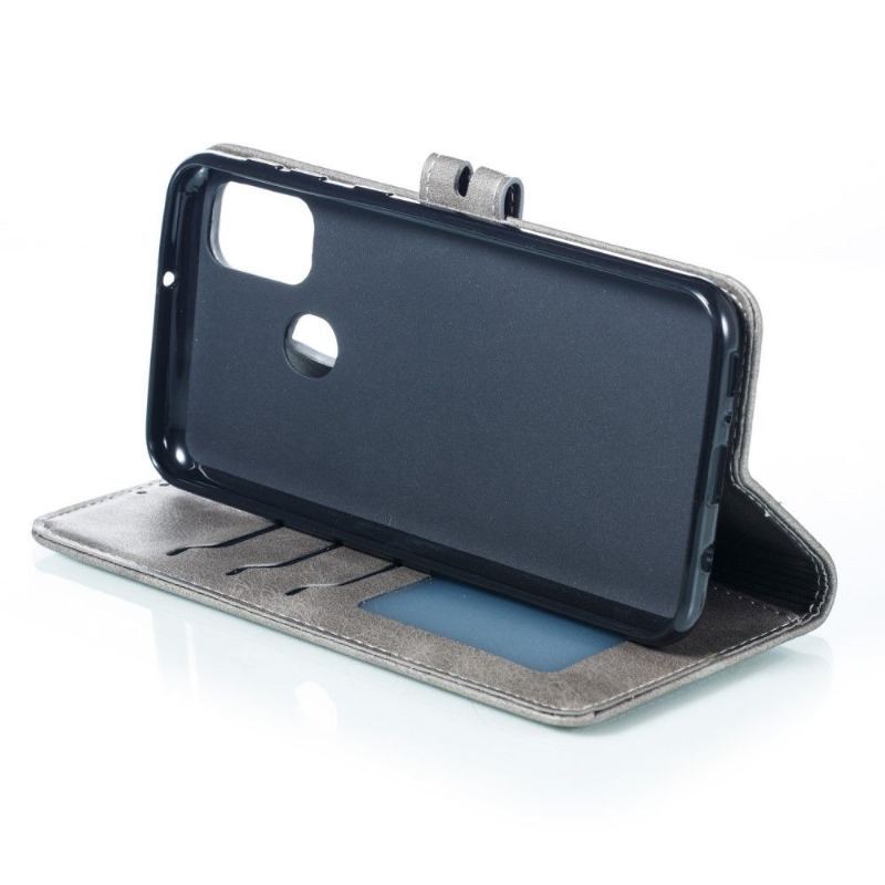 Etui Folio do Samsung Galaxy A21s Kociak Ze Skóry