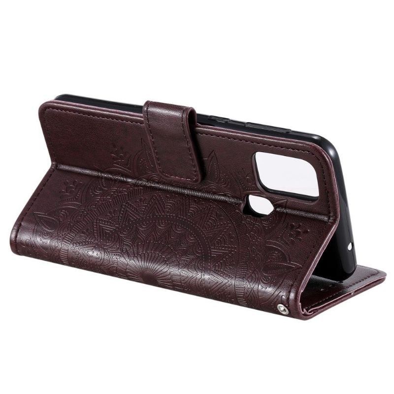 Etui Folio do Samsung Galaxy A21s Mandala Relief
