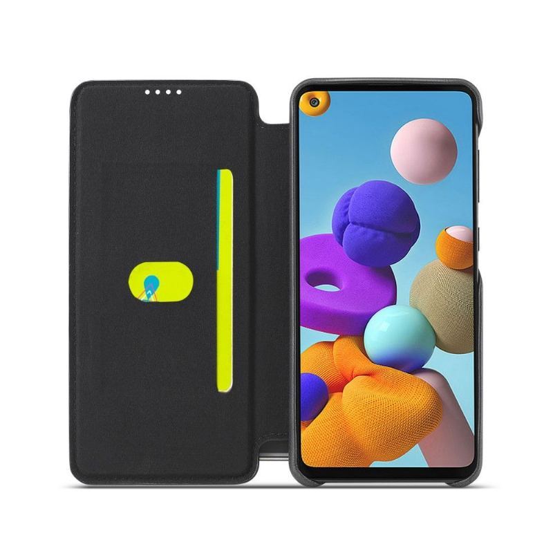 Futerały do Samsung Galaxy A21s Etui Folio Sztuczna Skóra
