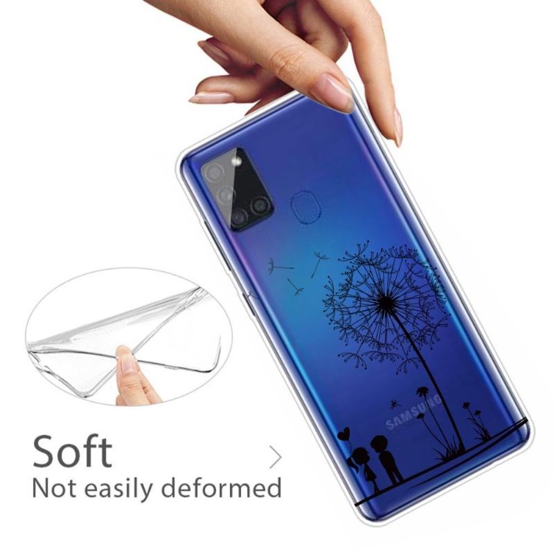 Futerały do Samsung Galaxy A21s Para I Mlecze
