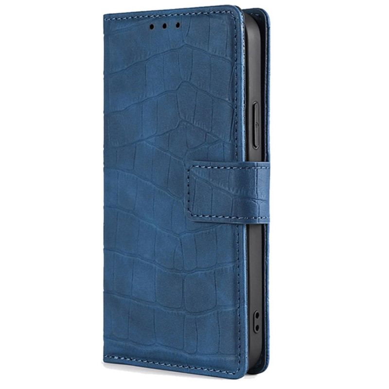 Etui Folio Oppo Reno 11f 5g Tekstura Krokodyla Etui Ochronne