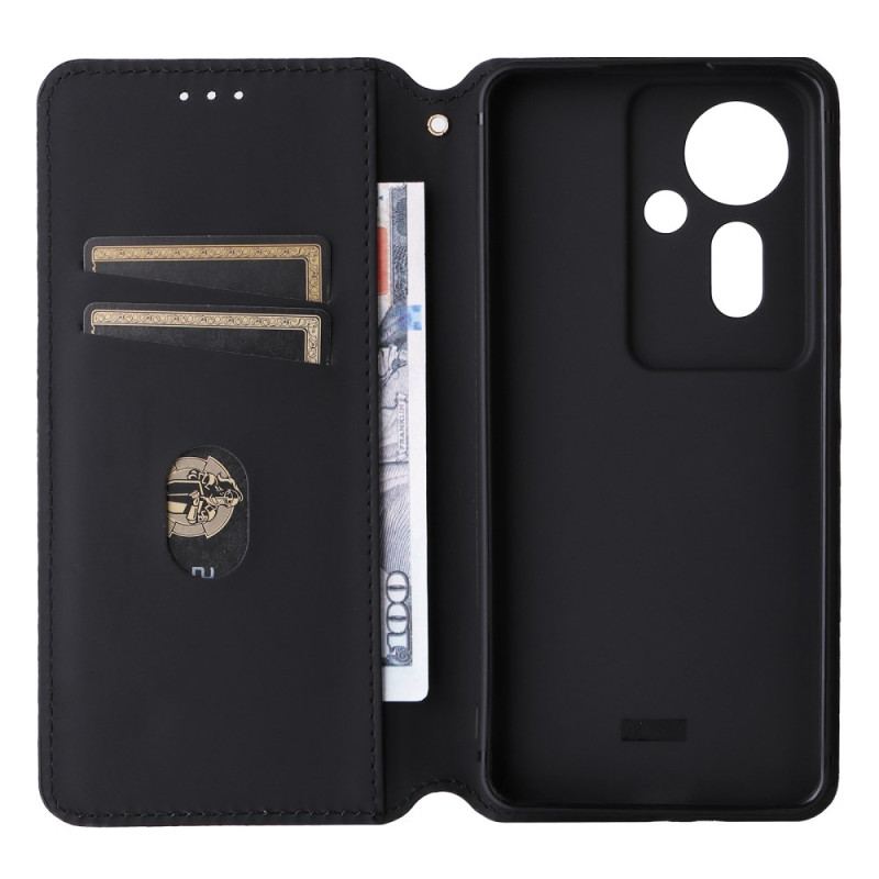 Flip Kotelot Oppo Reno 11f 5g Etui Na Telefon Wzór Rombu