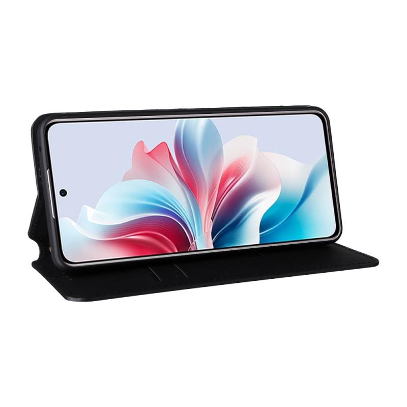 Flip Kotelot Oppo Reno 11f 5g Etui Na Telefon Wzór Rombu