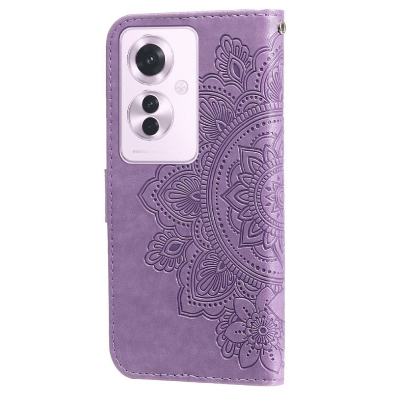 Pokrowce Oppo Reno 11f 5g Adrukowany Kwiatowy Wzór