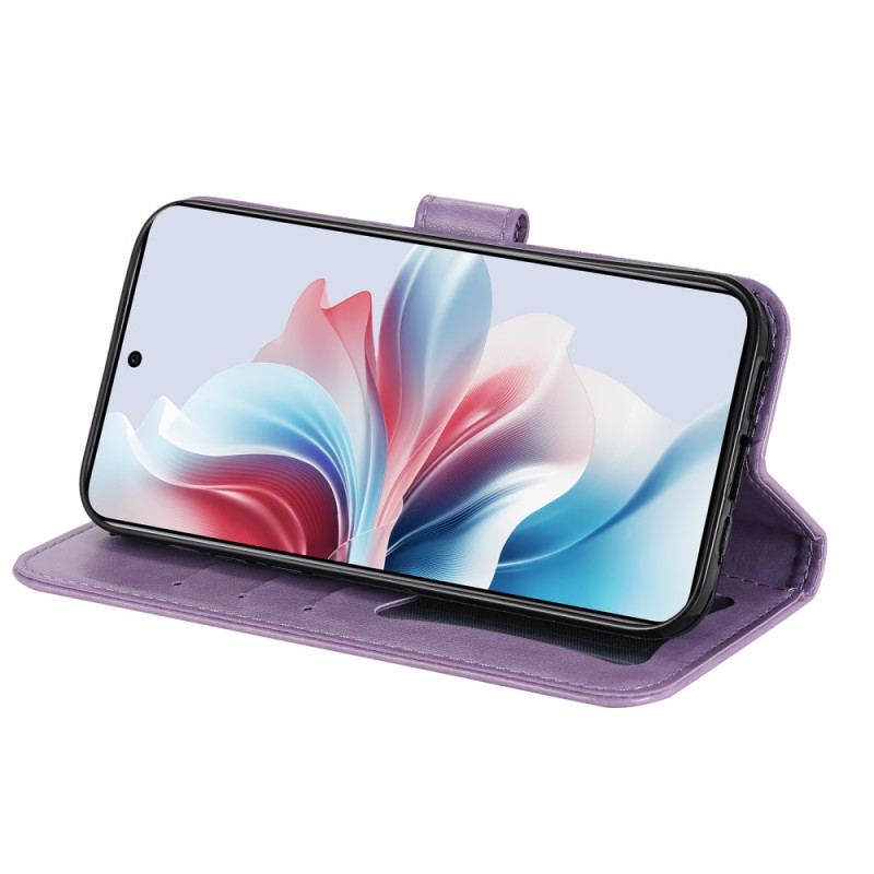 Pokrowce Oppo Reno 11f 5g Adrukowany Kwiatowy Wzór