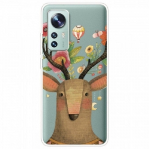 Etui do Xiaomi 12 / 12X Plemienny Jeleń