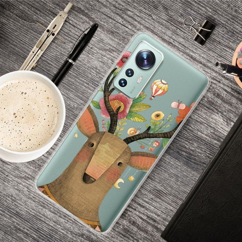 Etui do Xiaomi 12 / 12X Plemienny Jeleń